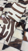 Large Cowhide Cosmetic Bag