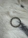 Ring- Stackable Bead and Cube