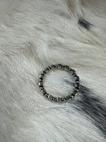 Ring- Stackable Bead and Cube
