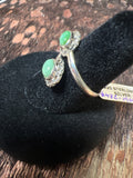 Mojave turquoise bypass ring
