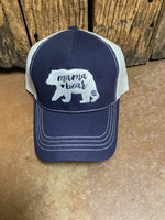 Mama Bear Girlie Girl Originals Pony Cap