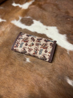 Wrangler Coconut Cowboy Small Crossbody/Wallet