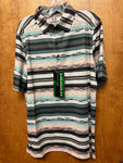 Pastel print Areanaflex Cinch Polo