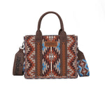Wrangler Brown Aztec Crossbody