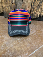 Serape and Black Hat