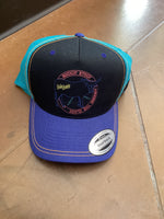 Buckin Stock Around The Clock Dale Brisby Rock and Roll Denim Hat