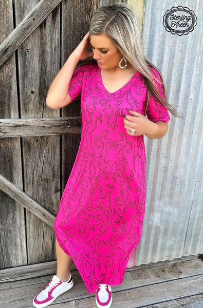 Sterling Kreek Cowgirls Like Us Maxi Dress