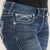 Ariat Women’s Mid Rise Straight Leg Jean