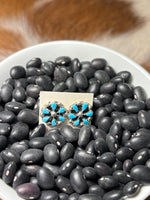 Small Kingman Cluster Earrings