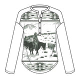 Cruel Denim Poly-Knit Western Sweater