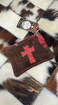 Medium Red Cross Makeup Bag