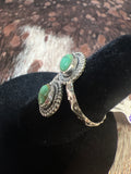 Mojave turquoise bypass ring