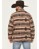 Cinch Mens Southwestern Print 1/4 Snap Fleece Pullover