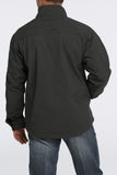 Cinch Gray Textured Men’s Jacket With Black Stitching