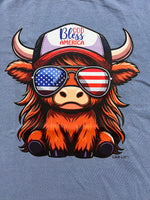 America Cow Tee