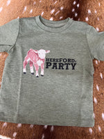 Hereford Party kids tee