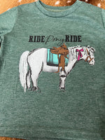 Ride Pony Ride kids tee