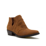 Maple Suede Booties