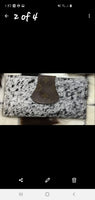 LV & cowhide wallet- speckled