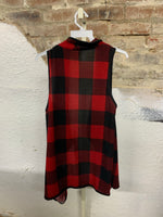 Plaid Vest