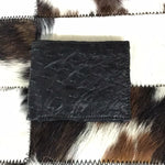 Men’s ostrich wallet w/ flap