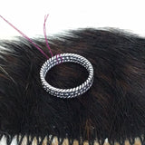 Ring - Double Rope Bead 6