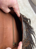 Vintage Louis Vuitton Cross body Purse with Fringe