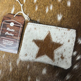 Cowhide Coin Holder