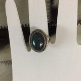 Ring - S/S Turquoise 6.5