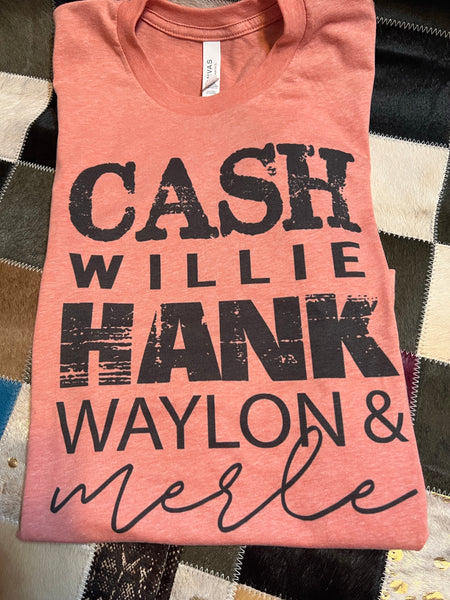 Legends - Cash, Willie, Hank, Waylon & Merle