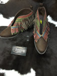 Serape Fringe Booties