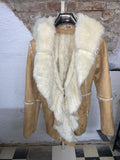 Beige Fur Coat