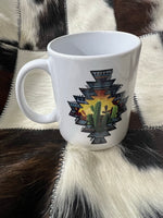 Coffee Mug - Aztec Cactus