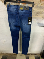 L&B Leopard Distressed Skinny Jeans