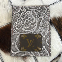 Two Pocket Leather and Louis Vuitton Card Holder