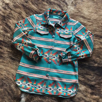 Turquoise Aztec jacket