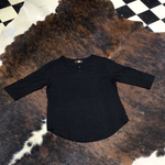 L&B Black 3/4 Sleeve