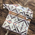 Cream Aztec women’s top