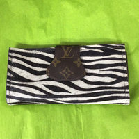 LV & cowhide wallet-zebra