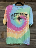 Crazy Train Tie-Dye Tee
